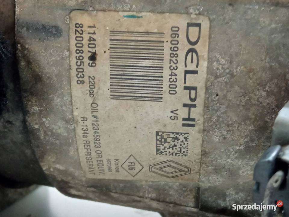 SPRĘŻARKA KLIMATYZACJI 8200895038 25 DCI Opel Kompresory klimatyzacji