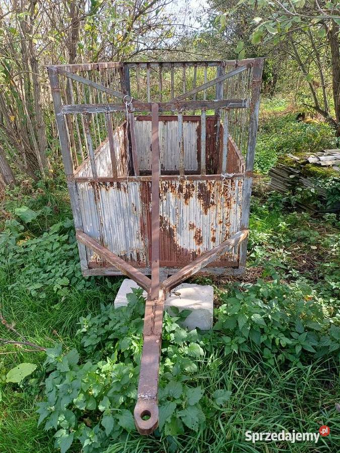 Wózek nieuszkodzony Przyczepy rolnicze Rolnictwo Zastów Karczmiski