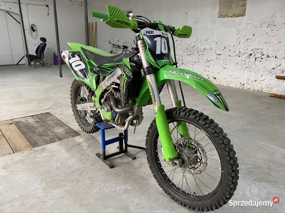 Kawasaki kxf 450 2018r 118mth nieuszkodzony mazowieckie Krzywośnity