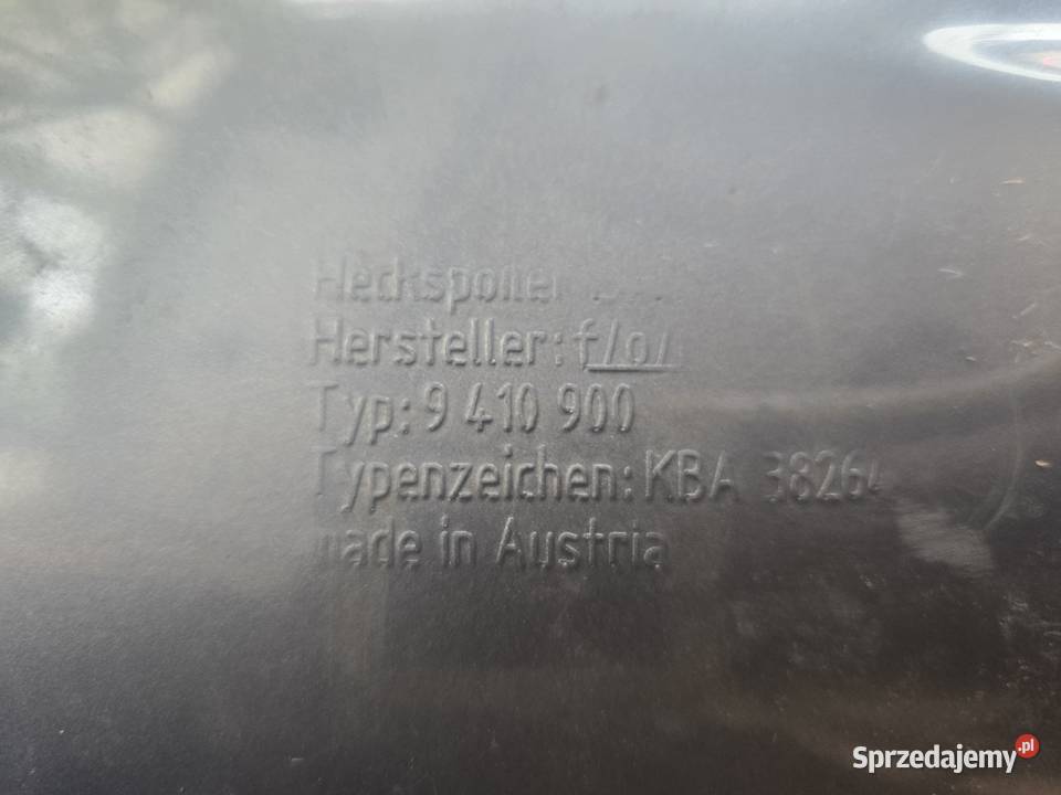 Lotka spoiler sedan bmw e46 wielkopolskie Lotyń