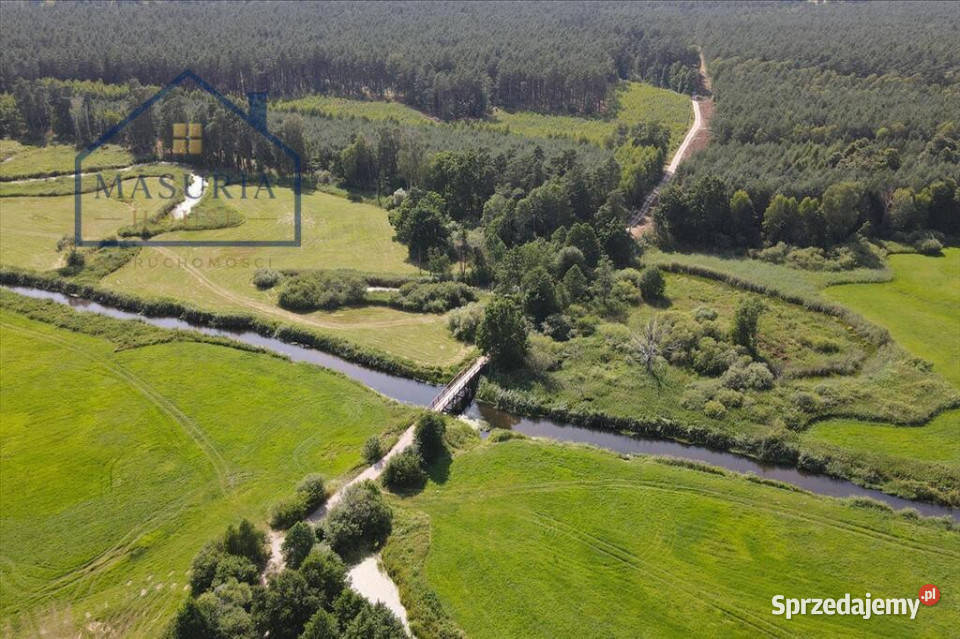 Inwestycyjny teren 105 ha działka usługowa utwardzona warmińsko-mazurskie