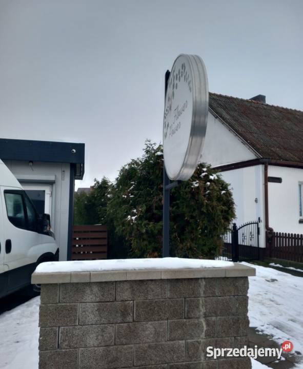 Baner kaseton reklamowy podświetlany Chocicza