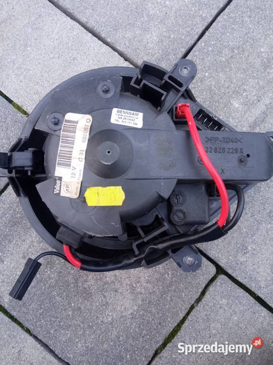 Wentylator dmuchawa wnętrza kabiny Peugeot 406 podkarpackie Mielec