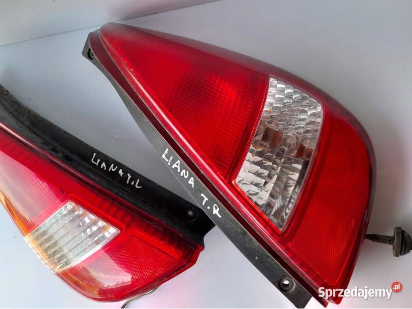 Lampa tylna tył lewa prawa Suzuki liana liftback