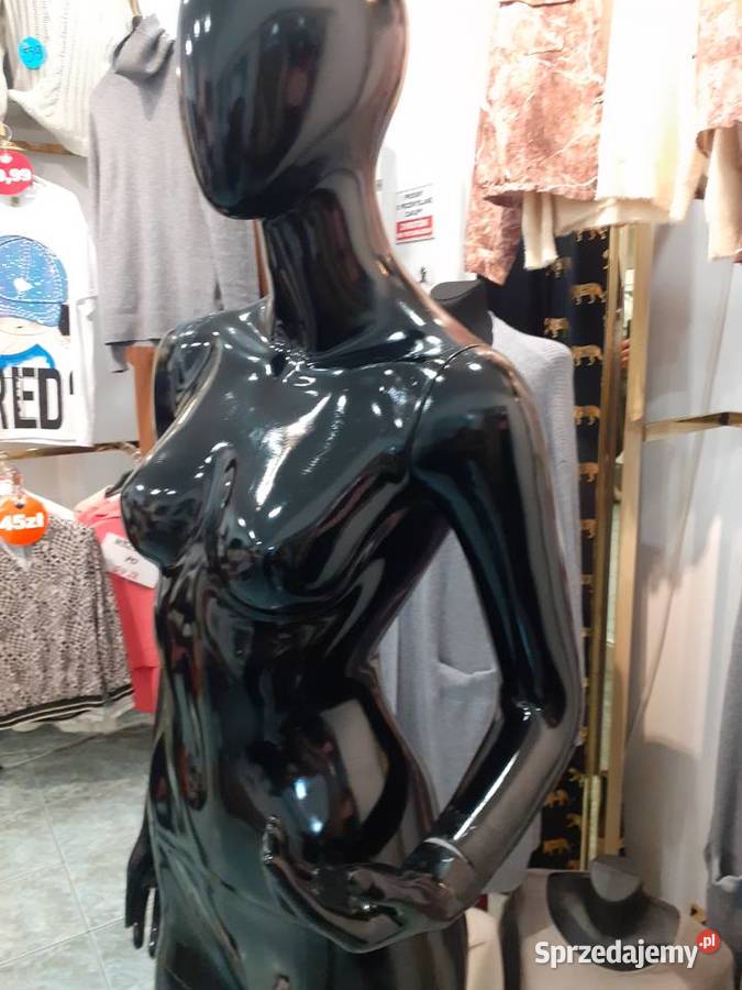 Manekin Damski Czarny połysk Tczew