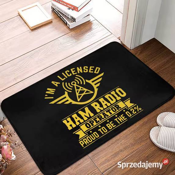 Dywanik krótkofalowca SWL retro antypoślizgowa Piła sprzedam