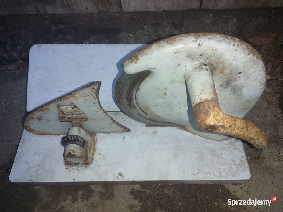 ręczna krajalnica przedwojenna niemiecka DRGM Bielsko-Biała sprzedam