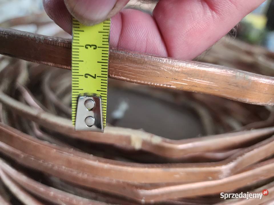 Płaskownik miedziany nawojowy 11x5 mm z Nowy Sącz