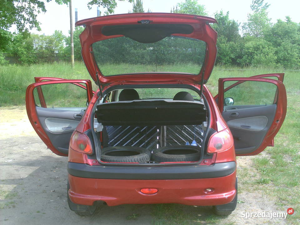 Peugeot 206 11 benzyna sprawny oplacony zdrowy 4/5 206 pomorskie sprzedam