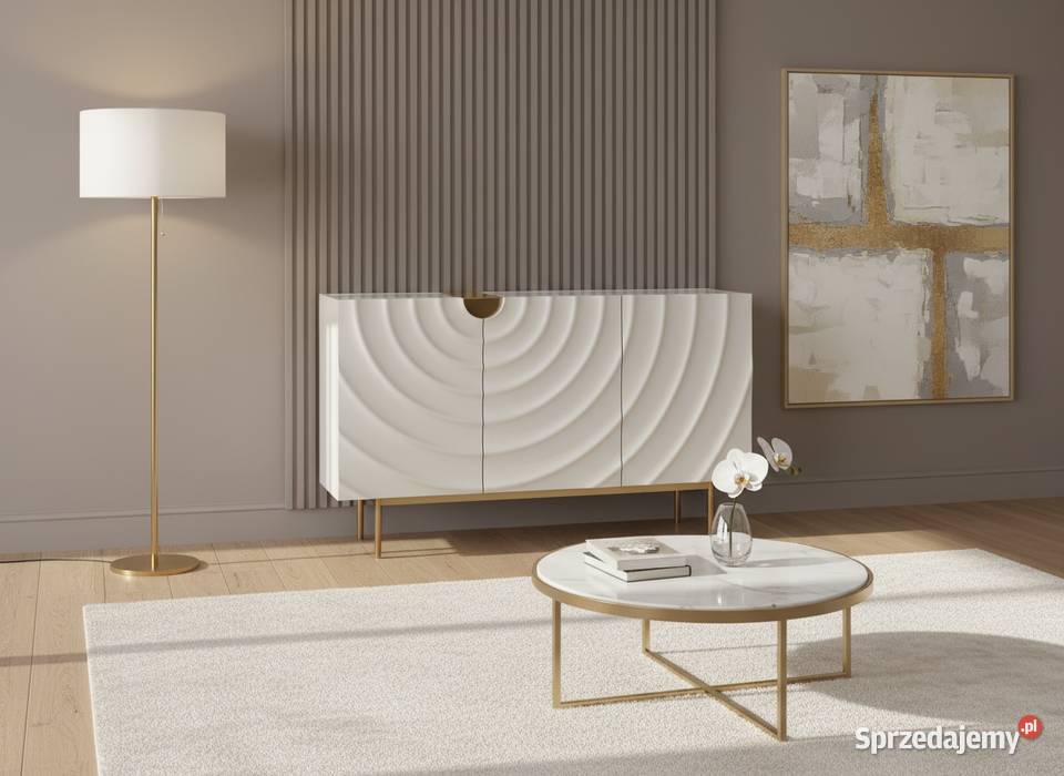 Komoda złota Primavera Glamour Premium 150x40x86 Golkowice sprzedam