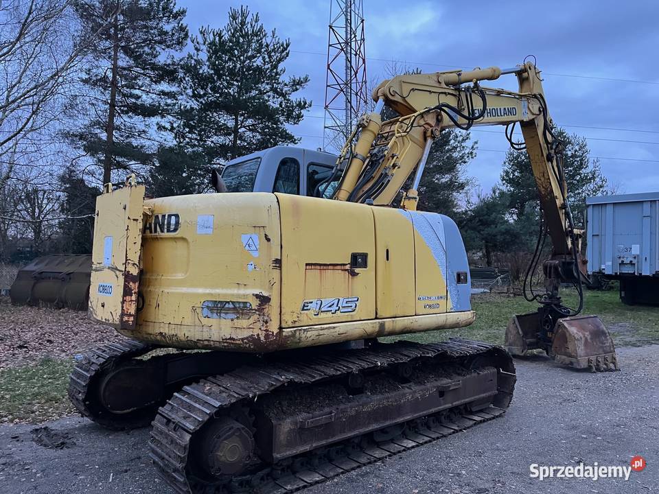 koparka gąsienicowa Holland E145 Rok produkcji 2009 Częstochowa sprzedam