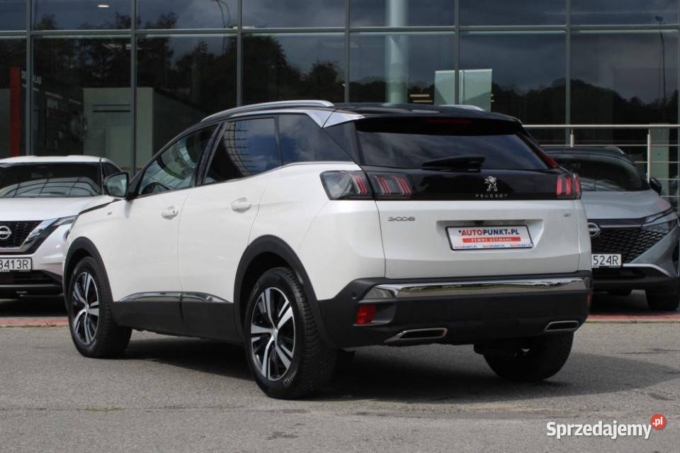 Peugeot 3008 2023r Carplay Temp Adapt Półskóry Rok produkcji 2023 małopolskie Kraków