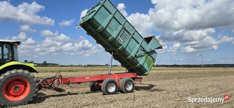 Przyczepa wywrotka Warfama 14ttransport Przyczepy rolnicze Bełchatów