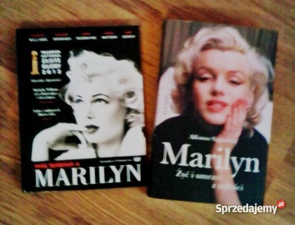 Zestaw książka i film Marilyn Monroe NOWY
