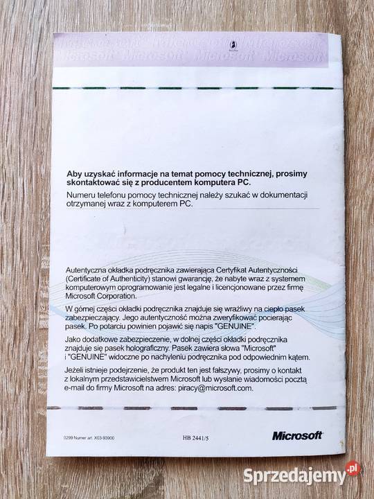 Poznajemy program Microsoft Word 2000 książeczka Tuchola