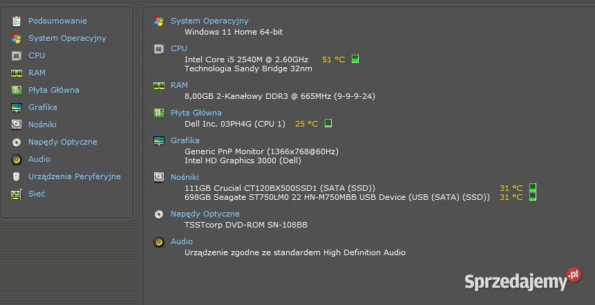 Dell Latitude E5520 Opole