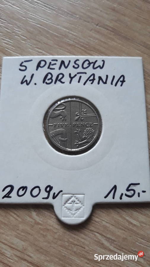 5 Pensów W Brytania 200 r