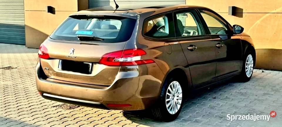 Peugeot 308 Kombi 16tdi kolor moccazamiana na ESP Wasilków