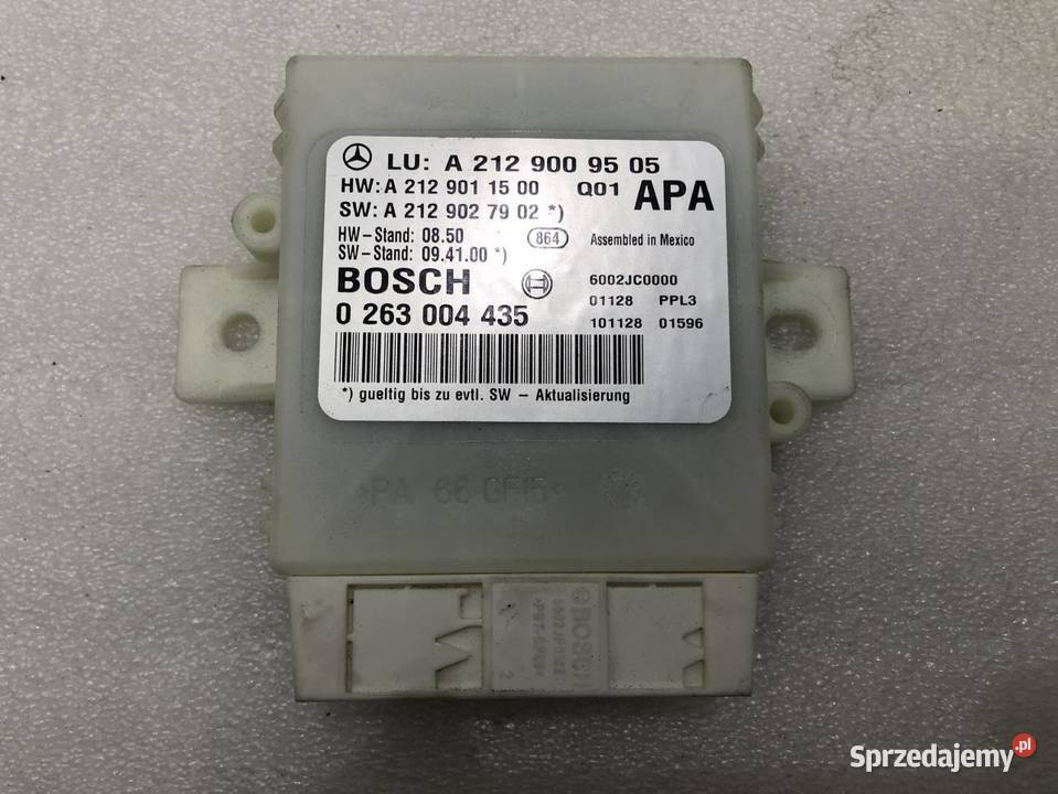 MODUŁ STEROWNIK PDC A2129009505 MERCEDES W212