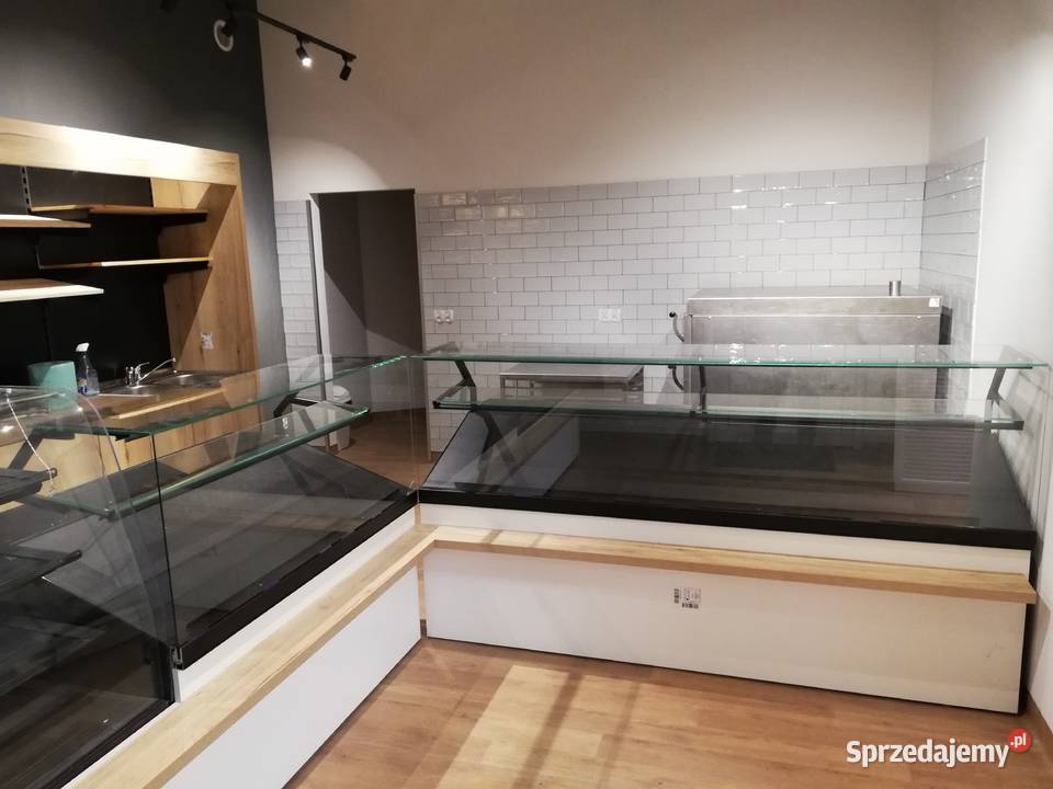 Witryna cukiernicza chłodnicza sklep piekarnia Szczecin