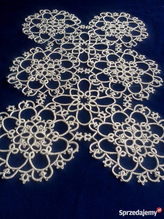 Serwetka frywolitkowa małopolskie Wiśniowa