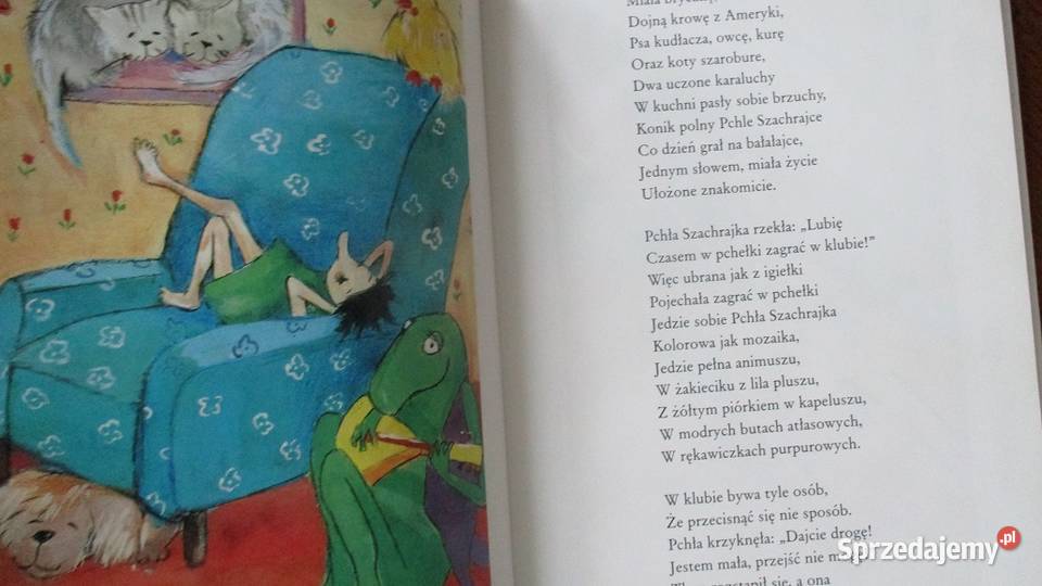 Pchła Szachrajka Jan Brzechwa wiersze Brzechwa Łódź