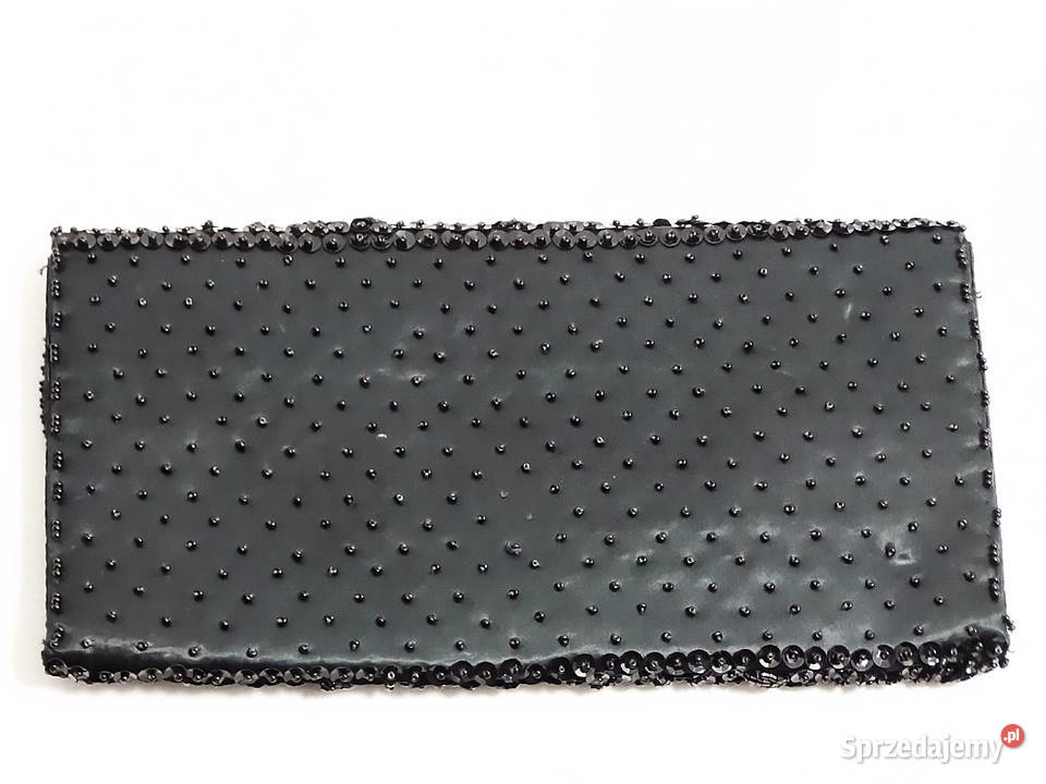 Kopertówka puzderko do ręki czarna 22x12 Biłgoraj