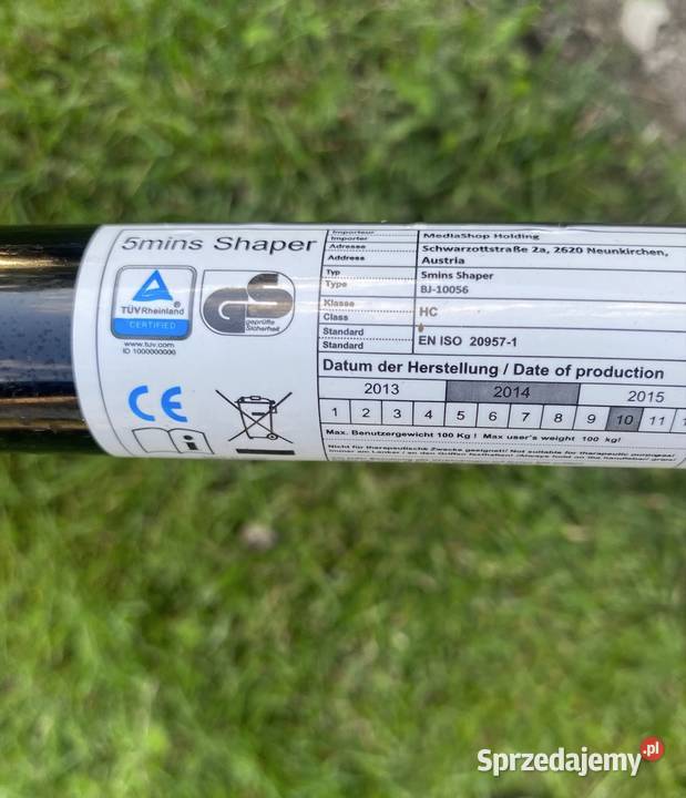 Przyrząd do ćwiczeń mięśni brzucha Sprzęt do ćwiczeń wielkopolskie