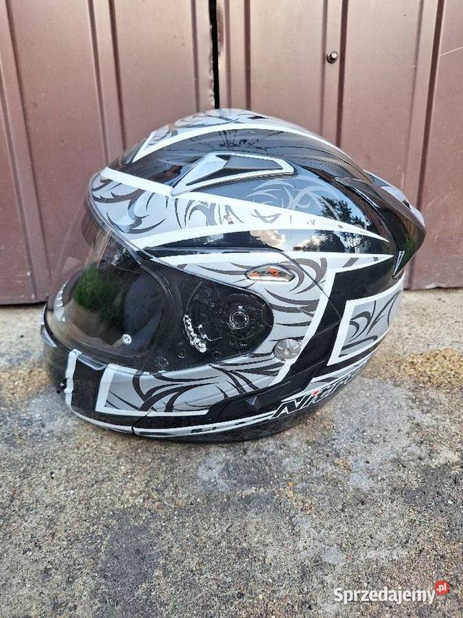 Kask motocyklowy szczękowy Nitro Racing F348 Wola Raciborowska
