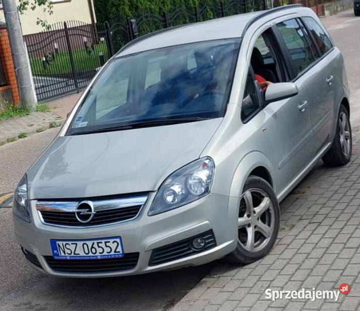 Opel Zafira 2007r warmińsko-mazurskie Szczytno