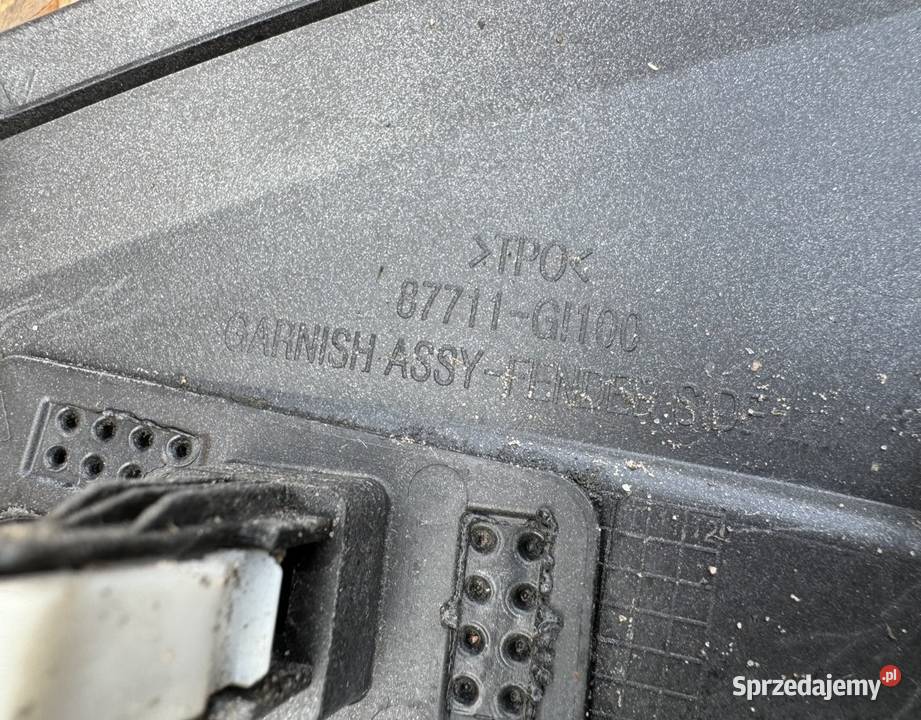 Listwa błotnika przód lewa lh hyundai ioniq V 5 Sieraków