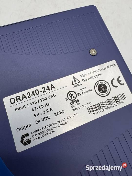 Chinfa Electronic DRA24024A Power Supply Pozostałe mazowieckie Warszawa sprzedam