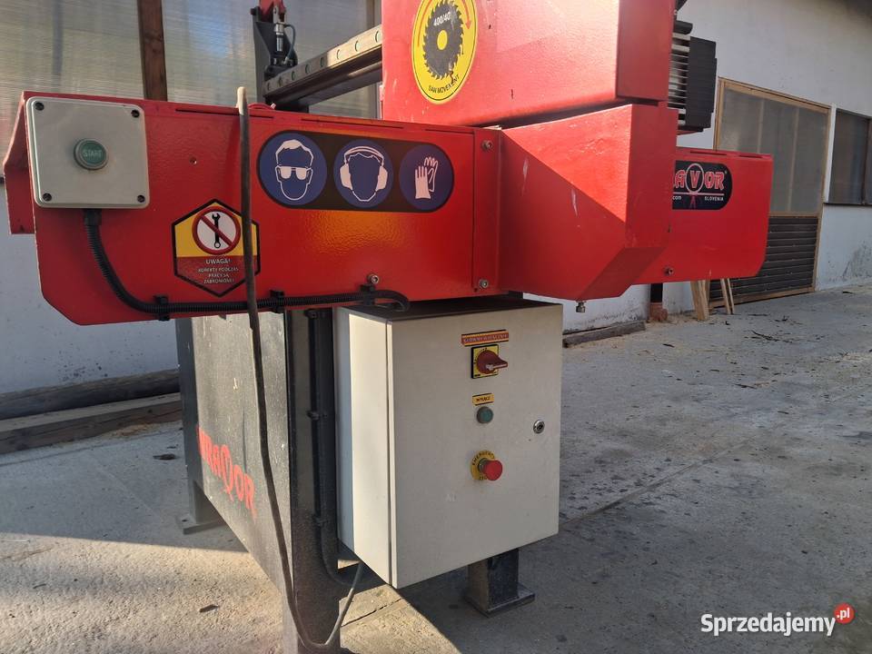 Piła poprzeczna kapówka tartaczna do drewna Szczawnica