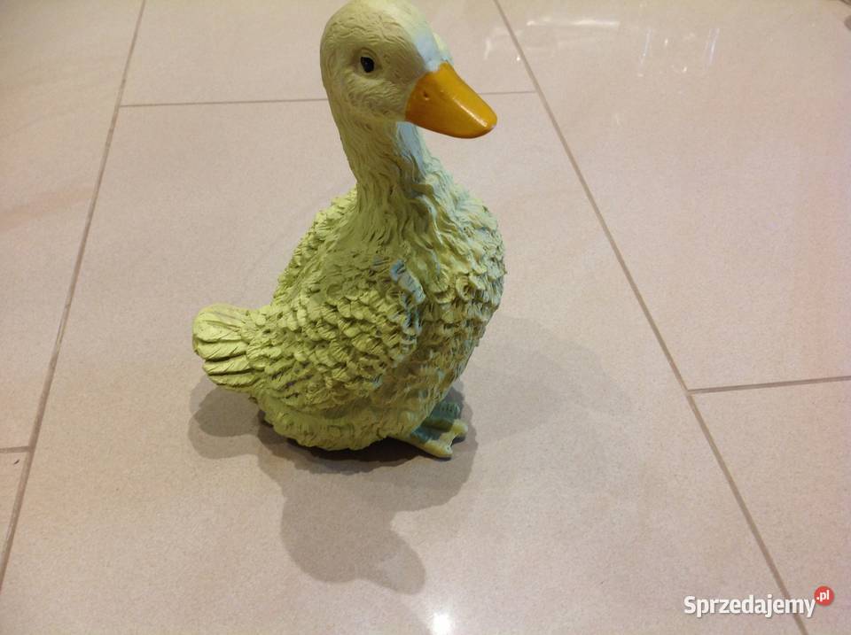 Żółta Gęś Kaczka Kaczuszka Figurki i rzeźby Nowa Sól