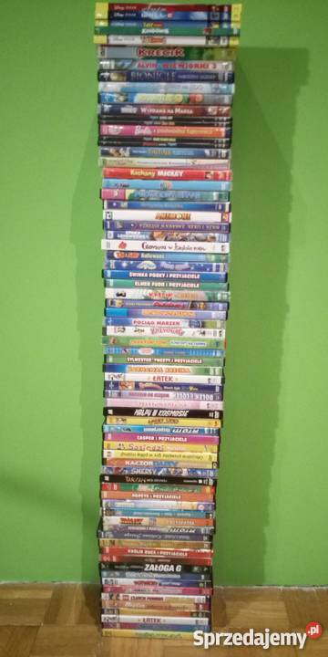 Zestaw Bajek na Dvd 72 Disney Pixar DVD Augustów sprzedam