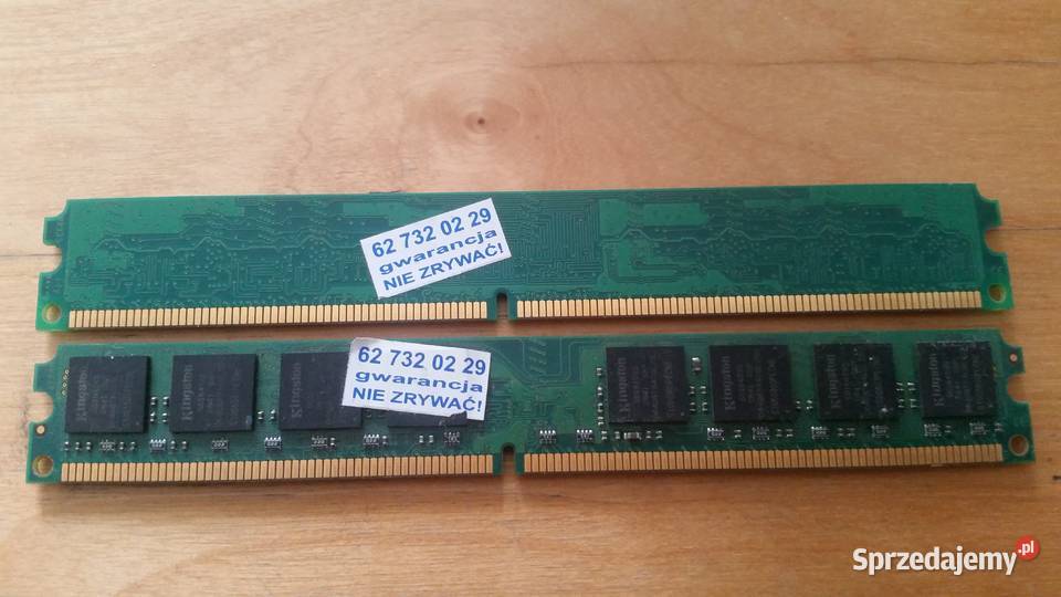 Pamięć RAM DDR2667 Kingston 2 GB 2x1 Piekary Śląskie