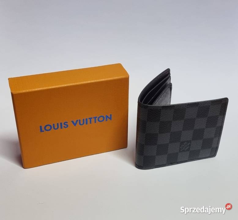 Portfel Louis Vuitton Damier Graphite Multiple Dodatki dolnośląskie Wrocław