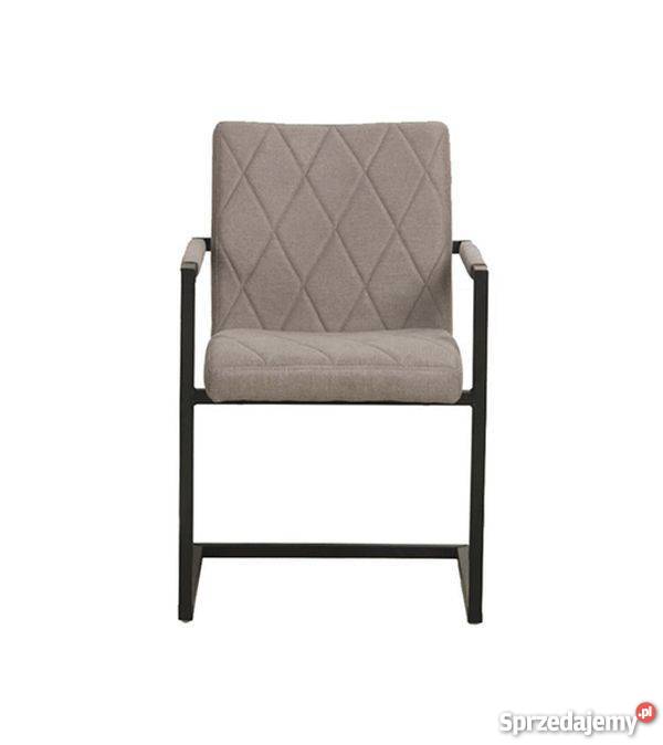 Krzesło na płozie Denmark szare Label51 Dom i Ogród sprzedam