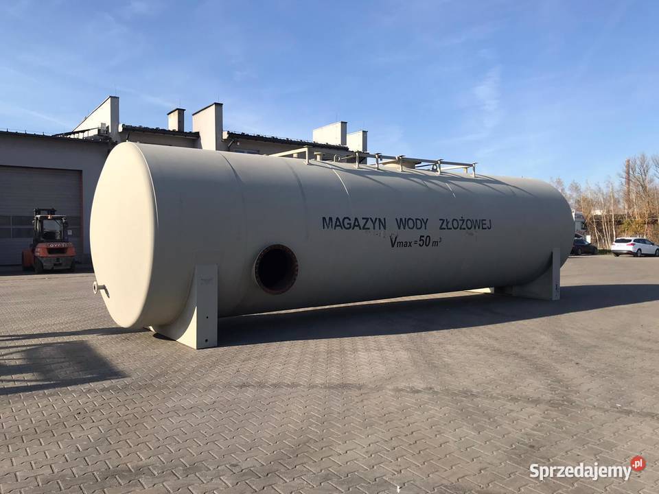 Zbiornik stalowy naziemny 50m3 50000 50 000l na Zbiorniki