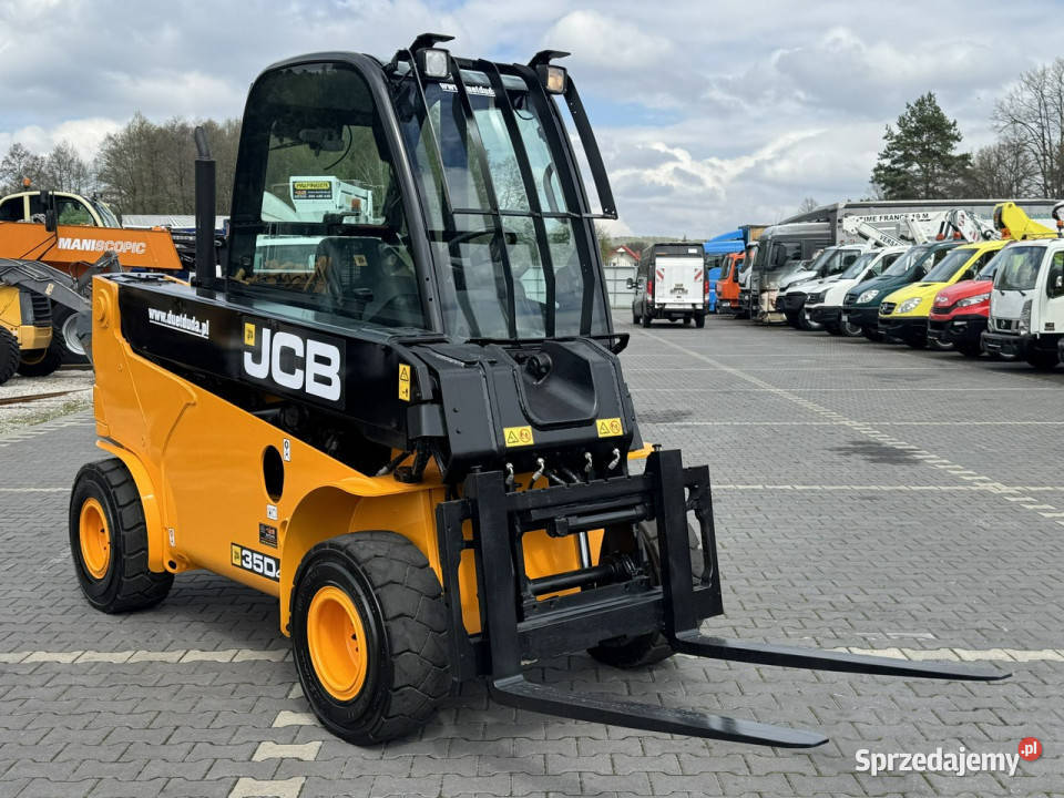 wózek czołowy JCB TLT 35D 4x4 T4 TELESKOP Wózki widłowe Widełki