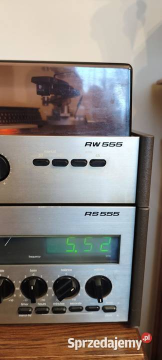 Amplituner i Gramofon Simens RS 555 mazowieckie