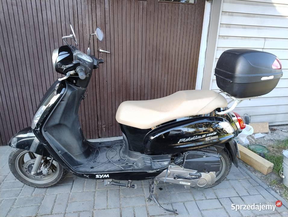 Skuter Sym Fidlle II 125 na prawo jazdy kat B śląskie Łazy