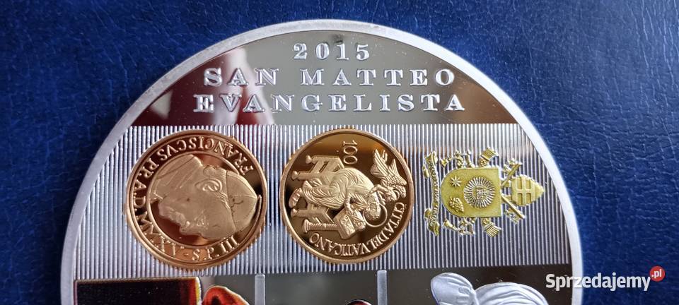 Stare monety Medal Św Mateusz Watykan 240 Lesko sprzedam