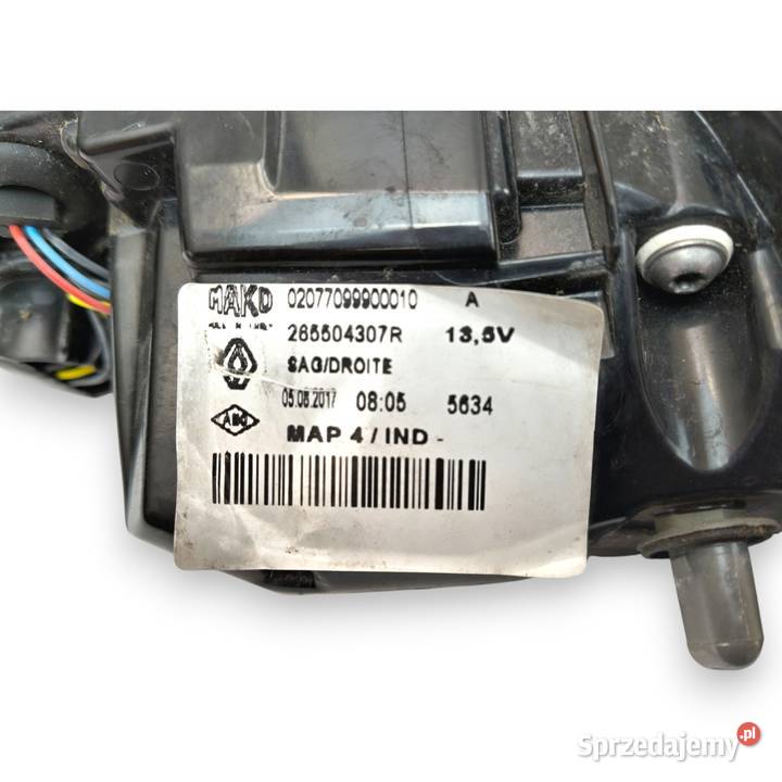 Renault Clio IV LIFT HTB TYLNIA TYLNA LAMPA Chełm