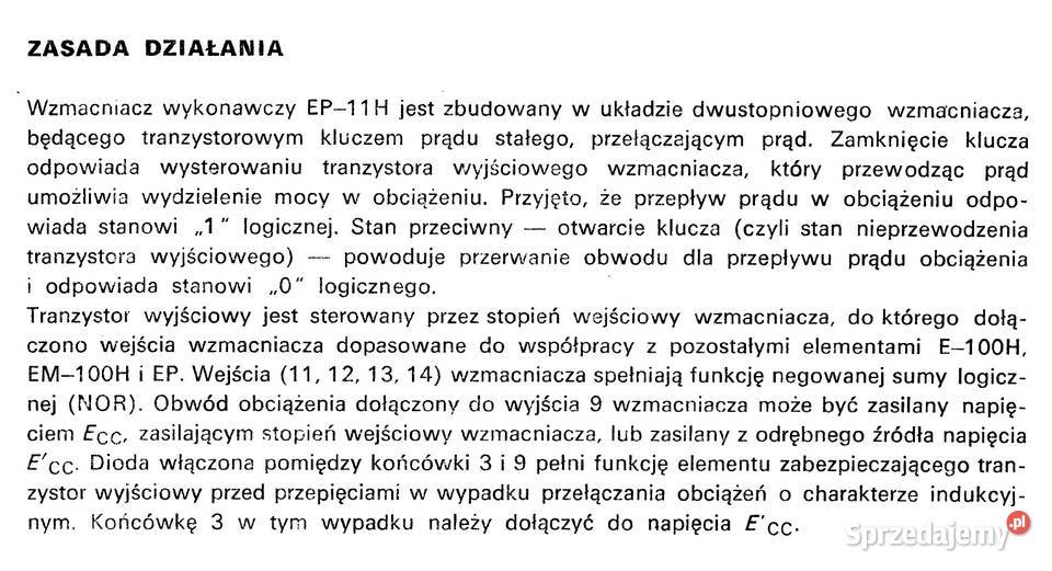 Układ scalony hybrydowy EP11H3 wzmacniacz o śląskie Gliwice sprzedam