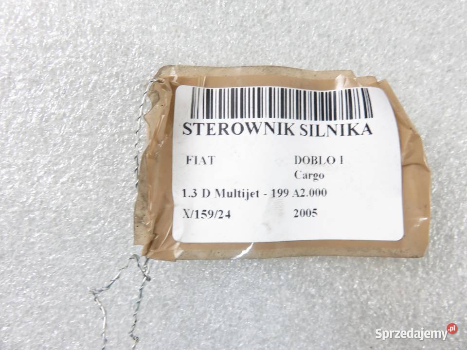 STEROWNIK FIAT DOBLO I Cargo 13 D Multijet 199 sprzedam