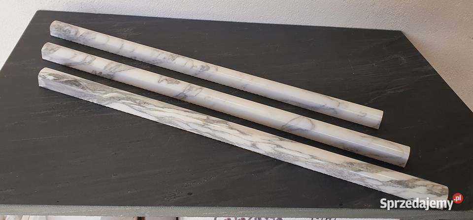 Wałek Marmurowy ścienny Bianco Carrara dolnośląskie Bielawa