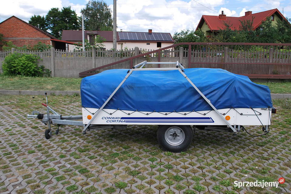 PRZYCZEPA KEMPINGOWA NAMIOTOWA CONWAY CORTINA Grzebowilk