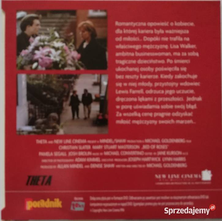 Usłane różami DVD Christian Slater Mary Stuart z gazety Łódź sprzedam