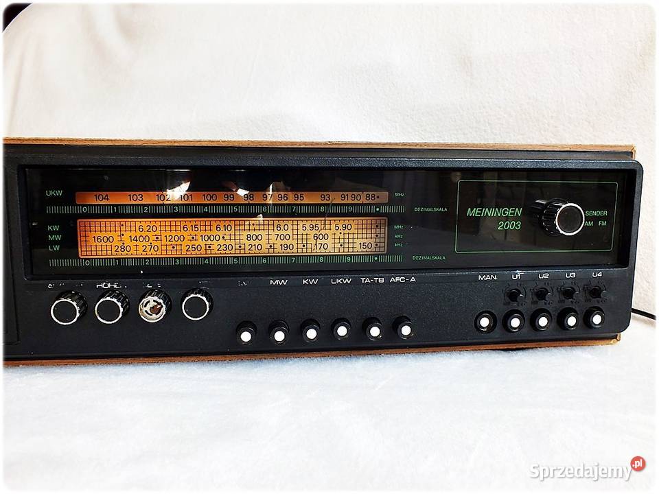 Stare Radio tranzystorowe Meiningen 2003 RFT z